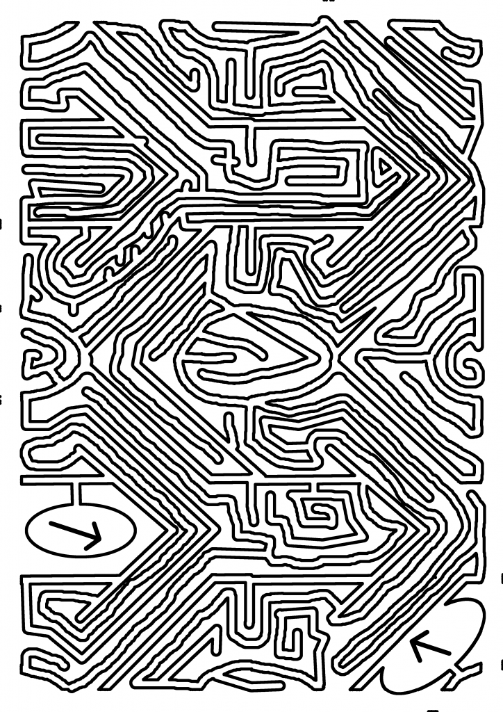 follow paths from this arrow to that arrow