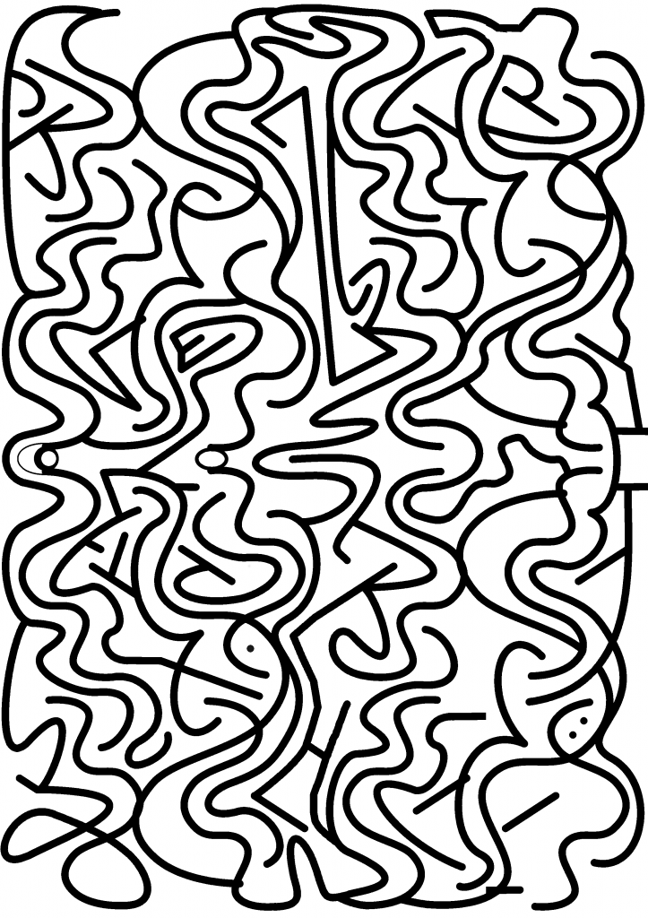 Travel from 1 dot to 2 dots