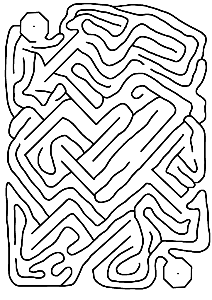 travel from dot to dot