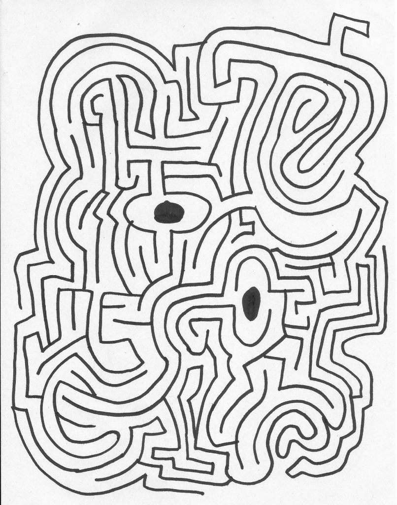 travel from dot to dot