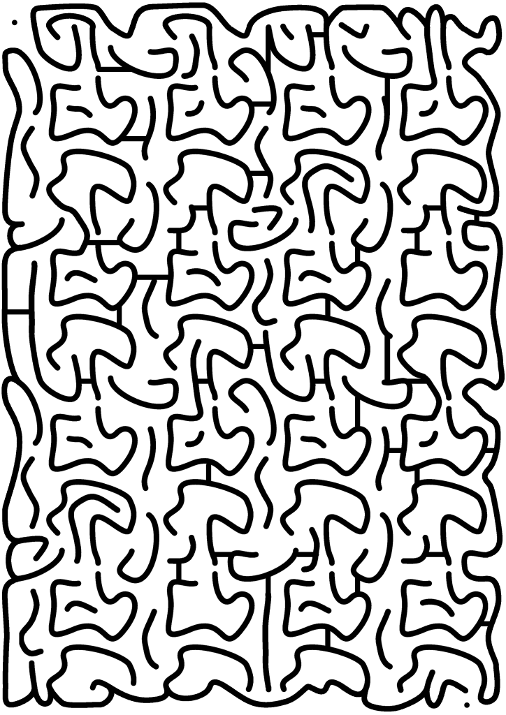 travel from dot to dot